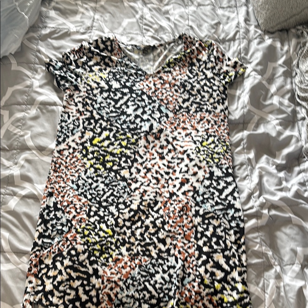 Multicolor Abstract Print Dress
Brand new/ No tags